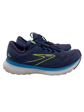Brooks Glycerin 19 Men's Size 10.5 (Medium) Running Shoes Blue Yellow